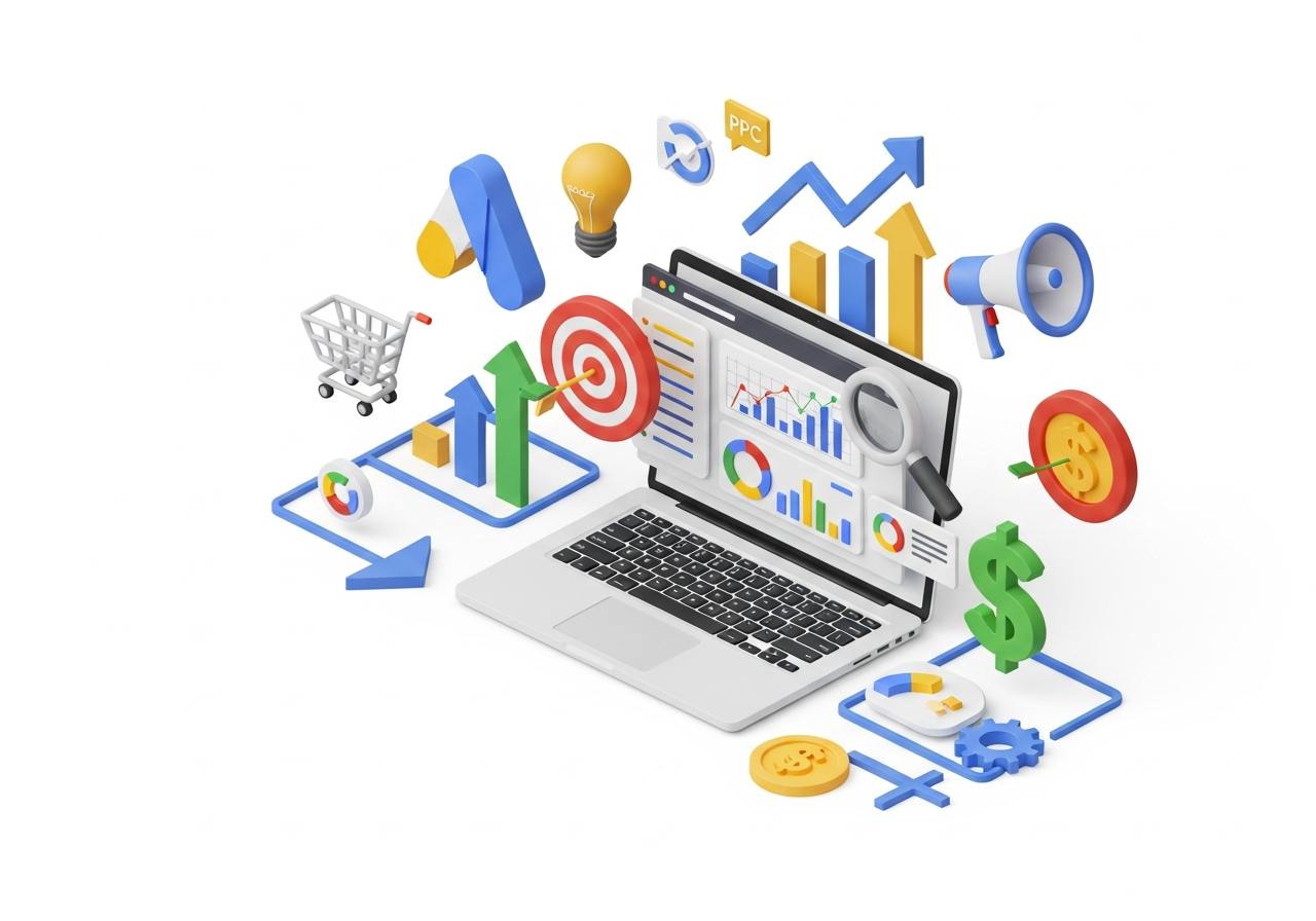 Marketing Digital Illustration